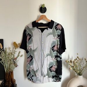 AllSaints Floral Button Down
